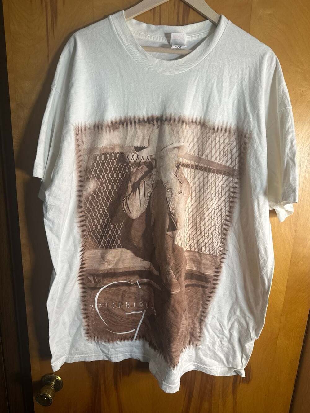 A Night to Remember Vintage 90s Garth Brooks T-Shirt Hanes Heavyweight XXXL